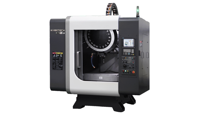 Newemag KT 420 L vertikales 5 achsen bearbeitungszentrum komatech 5 Achse 16 9