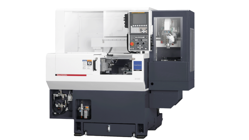 Newemag gn 4200 hochpraezisions frontdrehmaschine citizen miyano maschine 16 9