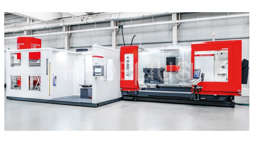 Newemag TILTENTA 9 2600 MARATHON LR810 5 achsen bearbeitungszentrum vertikal hedelius2 16 9