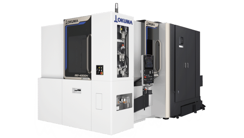 Suvema MB 4000 H horizontales 3 achsen bearbeitungszentrum okuma genos 16 9