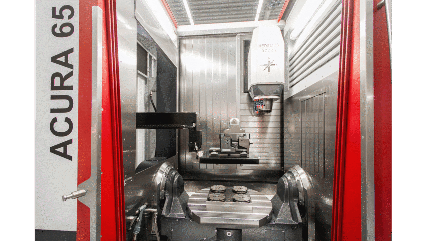 Newemag ACRUA 65 5 achsen bearbeitungszentrum vertikal hedelius Werkstueck 16 9