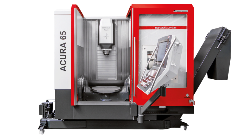 Newemag ACRUA 65 5 achsen bearbeitungszentrum vertikal hedelius maschine 16 9