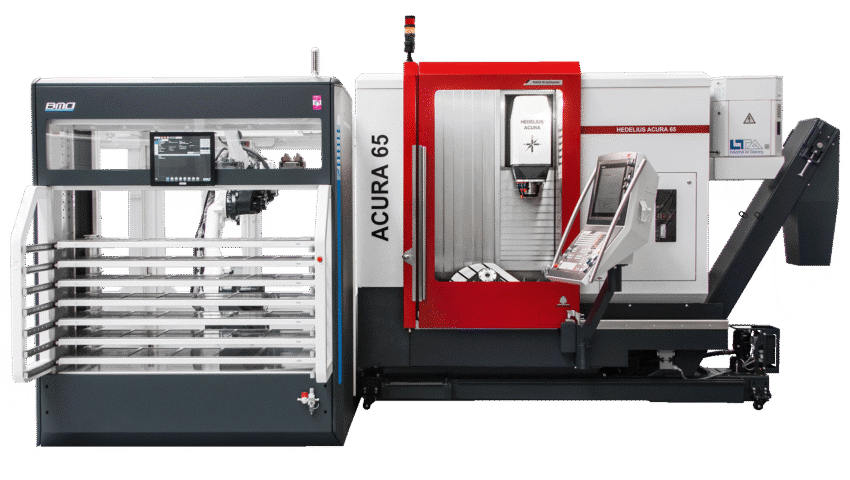 Newemag ACRUA 65 EL 5 achsen bearbeitungszentrum vertikal hedelius BMO 16 9