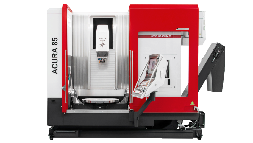 Newemag ACRUA 85 5 achsen bearbeitungszentrum vertikal hedelius maschine 16 9