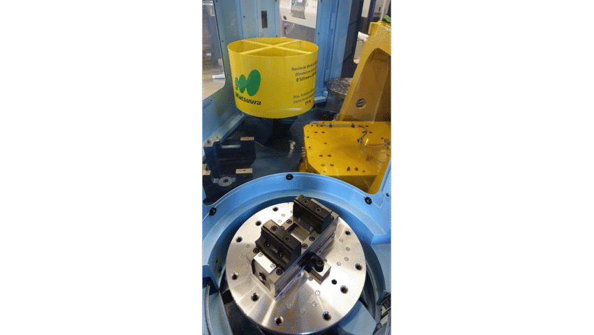 Newemag MX 520 PC4 5 achsen bearbeitungszentrum vertikal matsuura maschine palettenwechsler 10 innen 16 9