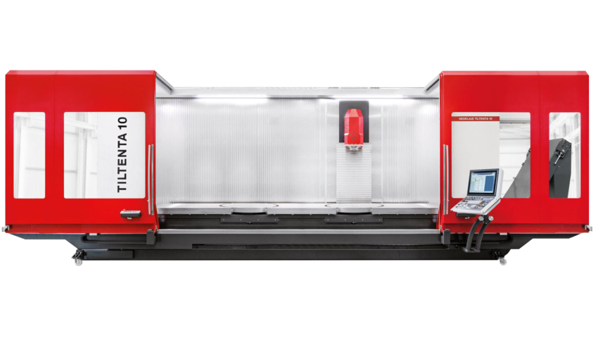 Newemag TILTENTA 10 6200 2 R 5 achsen bearbeitungszentrum vertikal hedelius maschine 16 9