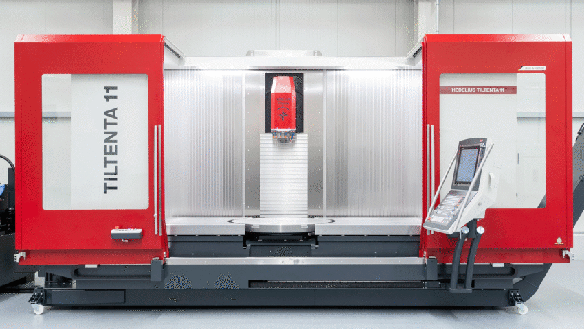 Newemag TILTENTA 11 2600 5 achsen bearbeitungszentrum vertikal hedelius maschine 16 9