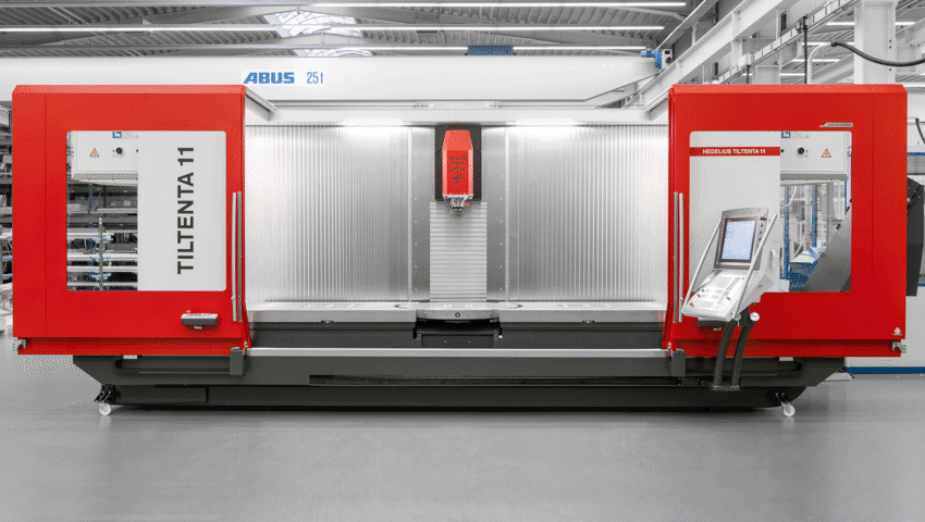 Newemag TILTENTA 11 3600 5 achsen bearbeitungszentrum vertikal hedelius maschine 16 9