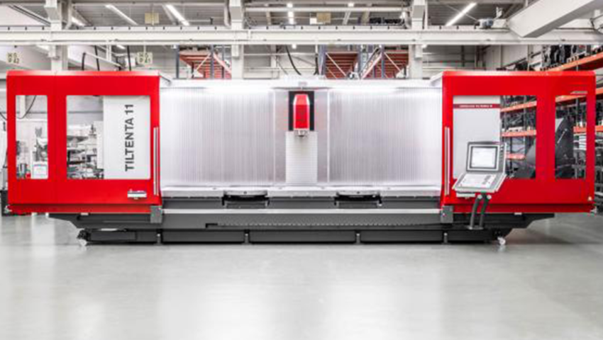 Newemag TILTENTA 11 4600 2 R 5 achsen bearbeitungszentrum vertikal hedelius maschine 16 9