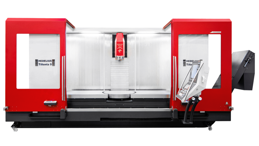 Newemag TILTENTA 9 2600 5 achsen bearbeitungszentrum vertikal hedelius maschine 16 9
