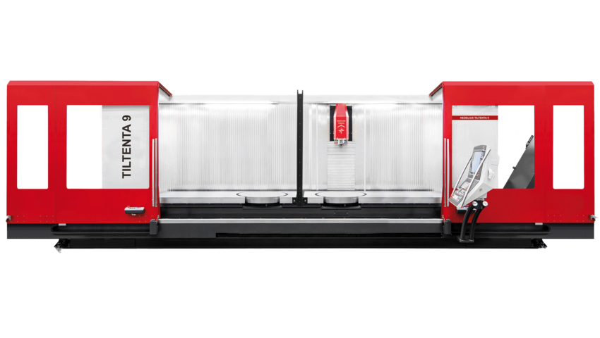 Newemag TILTENTA 9 4600 2 R 5 achsen bearbeitungszentrum vertikal hedelius maschine 16 9