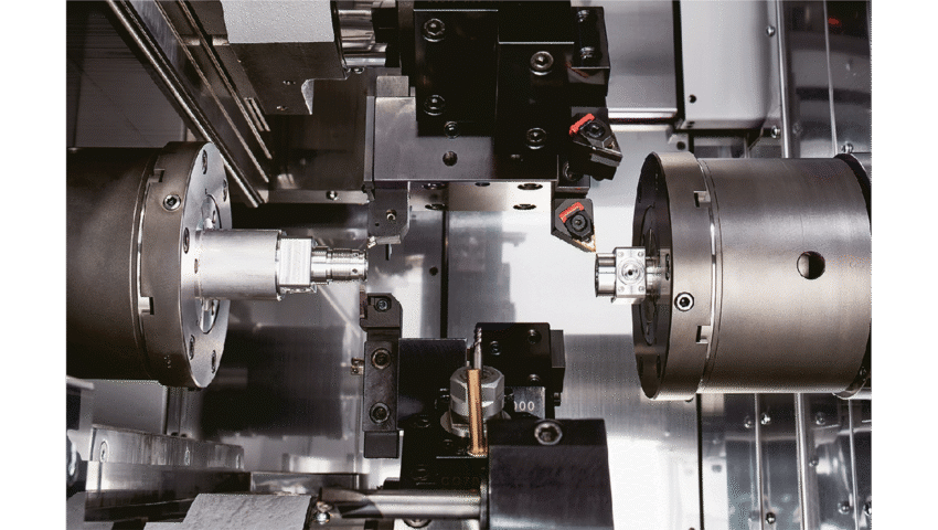 Newemag anx 42 syy 10 achsen drehmaschine citizen miyano lfv Kurspaene simultan 16 9