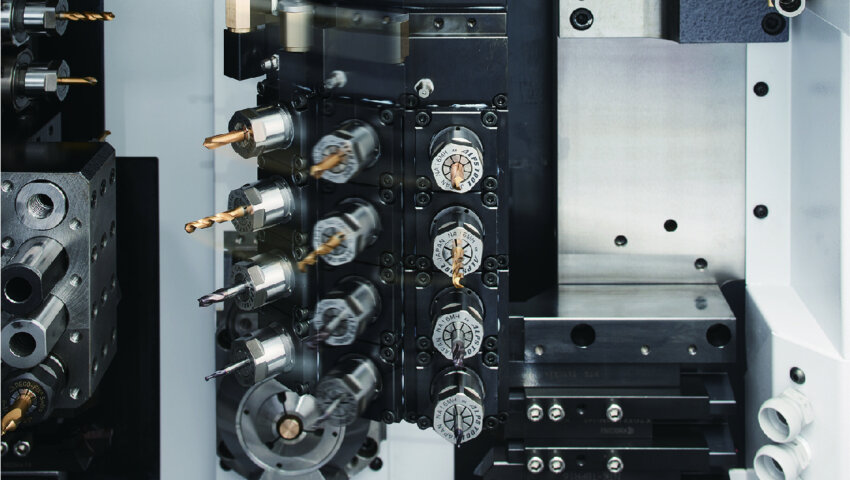 Suvema D25 9 achsen kurz langdrehmaschine arbeitsraum innen 1